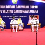 Bupati-Wakil Bupati Konut dan Konsel Resmi Dilantik, Ini Pesan Gubernur Bupati-Wakil Bupati Konut dan Konsel Resmi Dilantik, Ini Pesan Gubernur