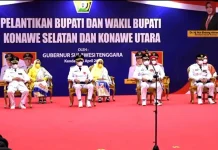 Bupati-Wakil Bupati Konut dan Konsel Resmi Dilantik, Ini Pesan Gubernur Bupati-Wakil Bupati Konut dan Konsel Resmi Dilantik, Ini Pesan Gubernur
