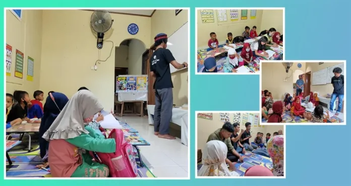 Komunitas Anak Dakwah, Wadah Bagi Anak Putus Sekolah di Kendari Belajar Membaca dan Menulis