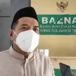 Baznas Sultra Salurkan Sebagian Zakat untuk Program Sultra Cerdas Kepala Baznas Sultra, Hasby Saing
