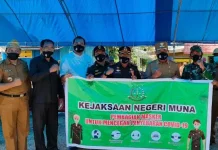 Kejari Muna ke Pemkab Mubar: Hati-hati Kelola Dana Covid-19, Ancaman Hukuman Mati Kejari Muna ke Pemkab Mubar: Hati-hati Kelola Dana Covid-19, Ancaman Hukuman Mati