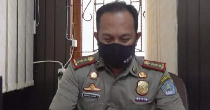 Plt Kasat Pol PP Kota Kendari Samsul Alam S.