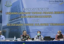Cegah Fraud, Bank Sultra Gelar Edukasi UU Tindak Pidana Korupsi Cegah Fraud, Bank Sultra Gelar Edukasi UU Tindak Pidana Korupsi