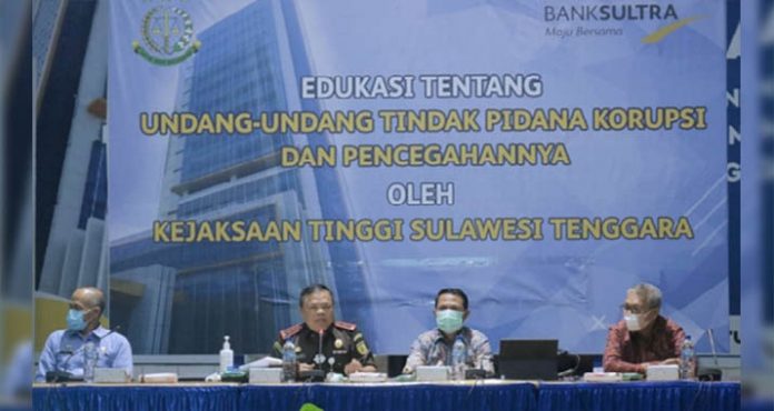 Cegah Fraud, Bank Sultra Gelar Edukasi UU Tindak Pidana Korupsi