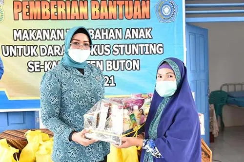 Buah Tangan PKK, Buton Raih Peringkat Pencegahan Stunting di Sultra 
