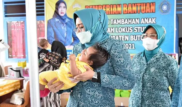 Buah Tangan PKK, Buton Raih Peringkat Pencegahan Stunting di Sultra 