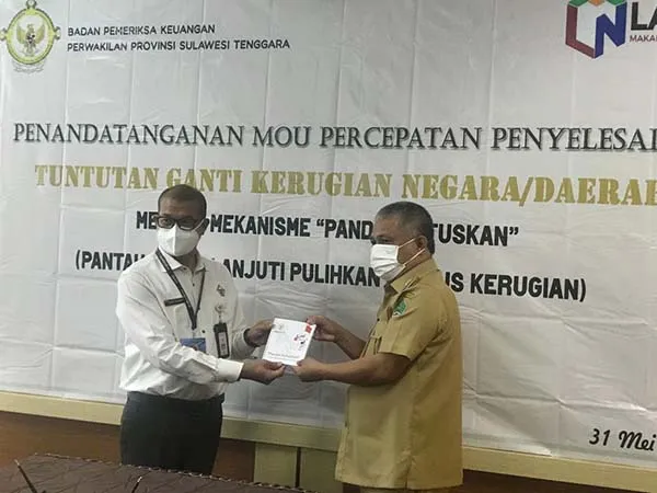 Pemkab Konawe Raih WTP Keenam Secara Berturut-turut