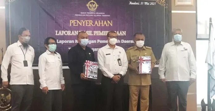 Pemkab Konawe Raih WTP Keenam Secara Berturut-turut