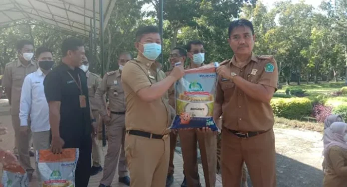 Jaga stabilitas Harga Gabah, Pemkab Konawe Launching Beras untuk ASN