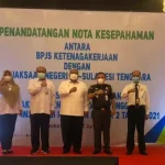 BPJamsostek Tandatangani MoU Bersama Kejaksaan Negeri se-Sultra BPJamsostek Tandatangani MoU Bersama Kejaksaan Negeri se-Sultra