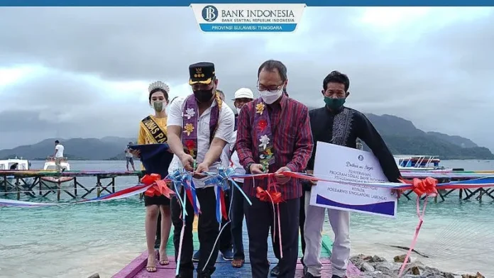 BI Sultra Resmikan PSBI Pengembangan Wisata Labengki dan Bawang Merah