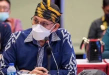 Kembangkan Kepariwisataan, Pemprov Sultra Audiensi dengan Menteri Sandiaga Uno Asisten Pemerintahan dan Kesra Setda Provinsi Sultra, Basiran