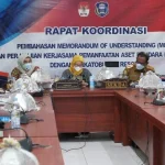 Usai Terima Aset Bandara Maranggo, Pemkab Wakatobi Gelar Rakor dengan KPK Usai Terima Aset Bandara Maranggo, Pemkab Wakatobi Gelar Rakor dengan KPK