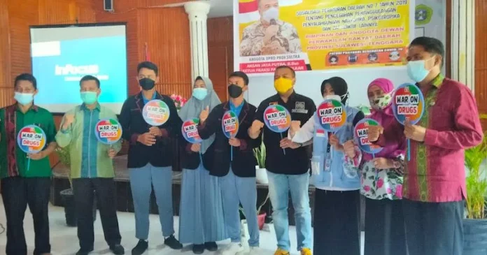 AJP Ajak Milenial Perangi Narkoba Lewat Sosialisasi Perda