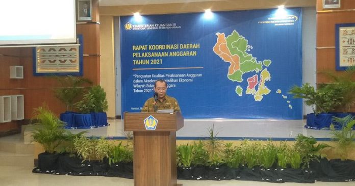 Belanja APBN di Sultra Semester I Tahun 2021 Lampaui Target Nasional