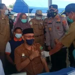 Kunjungi Vaksinasi Massal di Konawe, Kapolda Sultra: Jangan Takut Divaksin Kunjungi Vaksinasi Massal di Konawe, Kapolda Sultra: Jangan Takut Divaksin