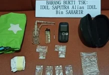 Sembunyi Sabu dalam Bantal, Seorang Warga Konawe Dibekuk Polisi Sembunyi Sabu dalam Bantal, Seorang Warga Konawe Dibekuk Polisi