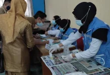 BNN Kendari Gelar Tes Urine Mendadak di Dikmudora BNN Kendari Gelar Tes Urine Mendadak di Dikmudora