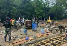 Program TMMD Dinilai Berpengaruh dalam Pembangunan Bendungan di Koltim Program TMMD Dinilai Berpengaruh dalam Pembangunan Bendungan di Koltim