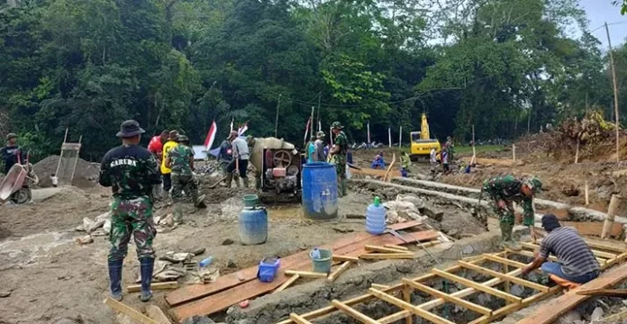 Program TMMD Dinilai Berpengaruh dalam Pembangunan Bendungan di Koltim