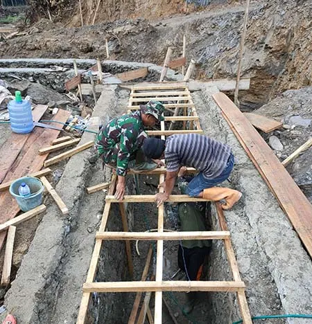 Program TMMD Dinilai Berpengaruh dalam Pembangunan Bendungan di Koltim