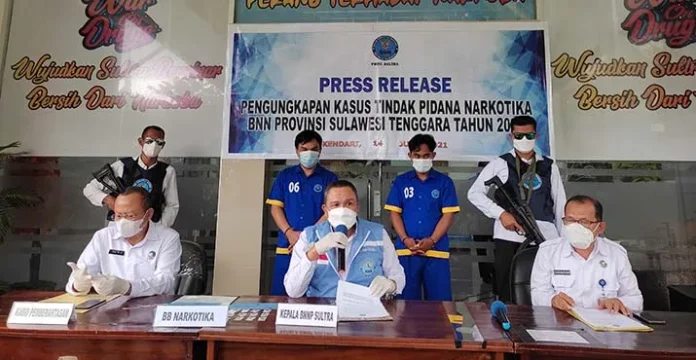 BNNP Tangkap Dua Pengedar Sabu dan Satu Pengendali dari Lapas