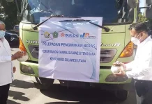 Sultra Distribusikan 1.000 Ton Beras ke Sulawesi Utara Sultra Distribusikan 1.000 Ton Beras ke Sulawesi Utara