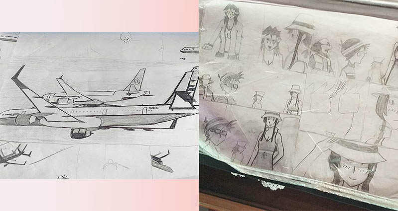 Cerita Penyandang Autis Asal Ranomeeto, Jago Menggambar Sketsa dan Anime