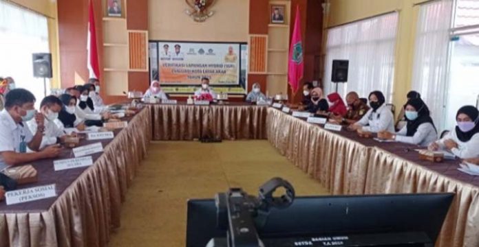 Wali Kota Kendari Pimpin Verifikasi Hybrid Kota Layak Anak