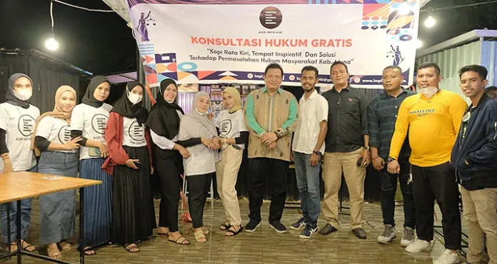 Kopi Rata Kiri Raha Buka Layanan Konsultasi Hukum Gratis