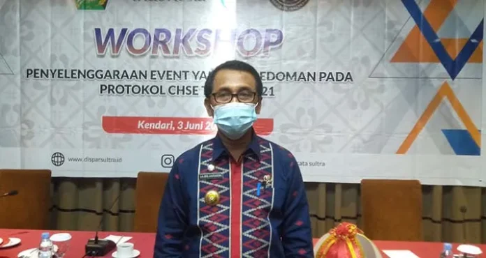 Kepala Dinas Pariwisata (Dispar) Provinsi Sultra, La Ode Saifuddin