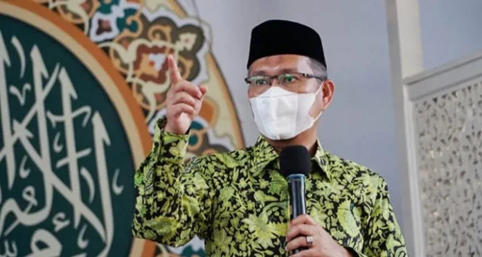 Kukuhkan Pengurus Dewan Masjid Kecamatan Baruga, Ini Pesan Wali Kota Kendari