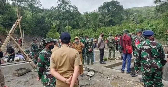 Tim Wasev Laksanakan Pengawasan dan Evaluasi Program TMMD di Koltim