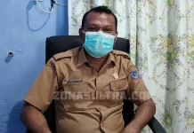 Lima Warga Mubar Positif Covid-19, Satu Meninggal Dunia Kepala Bidang (Kabid) Pencegahan dan Pengendalian Penyakit (P2P) Dinas Kesehatan (Dinkes) Muna Barat (Mubar) Almawin Susen