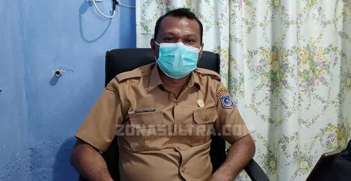 Kepala Bidang (Kabid) Pencegahan dan Pengendalian Penyakit (P2P) Dinas Kesehatan (Dinkes) Muna Barat (Mubar) Almawin Susen