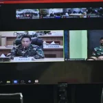 Amankan Obvitnas, Satgas Yonif 725 Woroagi Terima Pengarahan dari Kasad secara Virtual Amankan Obvitnas, Satgas Yonif 725 Woroagi Terima Pengarahan dari Kasad secara Virtual