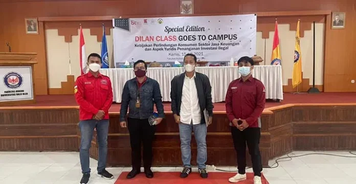 KLC dan BEM Fakultas Hukum UHO Gelar Seminar Dilan Class Goes to Campus