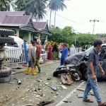 Dua Mobil di Kolut Baku Tabrak, Korban Luka-luka Dua Mobil di Kolut Baku Tabrak, Korban Luka-luka