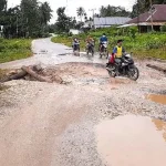 Ruas Jalan Poros Kendari-Motaha Dipenuhi Kubangan Ruas Jalan Poros Kendari-Motaha Dipenuhi Kubangan