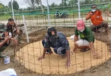 Satgas TMMD ke-111 Kodim 1412 Kolaka Budidaya Bioflok Ikan Nila Satgas TMMD ke-111 Kodim 1412 Kolaka Budidaya Bioflok Ikan Nila