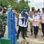 Bendungan Kartika Hasil Kerja TMMD Diresmikan Bupati Koltim Bendungan Kartika Hasil Kerja TMMD Diresmikan Bupati Koltim