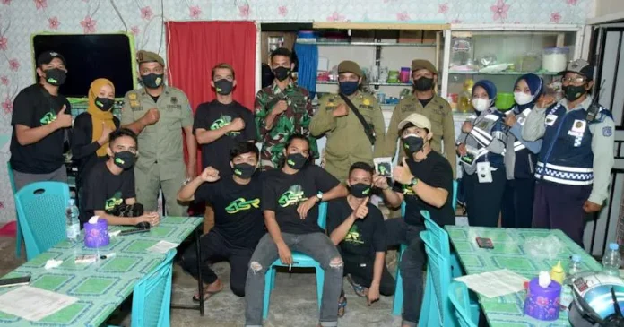 ASR Muna Sosialisasi Kepatuhan Prokes ke Pengusaha Kuliner