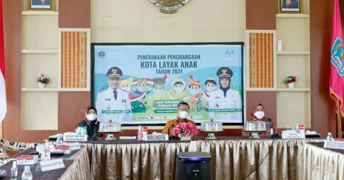 Kendari Raih Kota Layak Anak Kategori Nindya Tahun 2021