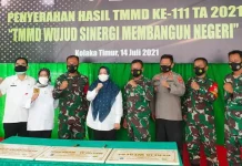 Bupati Koltim Resmikan 3 Sasaran TMMD ke-111 Kodim 1412 Kolaka Bupati Koltim Resmikan 3 Sasaran TMMD ke-111 Kodim 1412 Kolaka