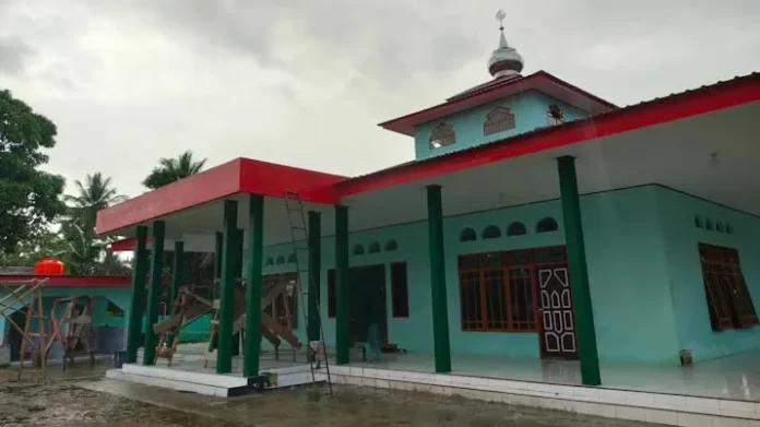 Pembangunan Masjid Al Muhajirin Selesai Sesuai Target Anggota Satgas