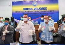 BNNP Sultra Ciduk Pengedar Narkoba Jaringan Lapas, 1,5 Kg Sabu Diamankan BNNP Sultra Ciduk Pengedar Narkoba Jaringan Lapas, 1,5 Kg Sabu Diamankan