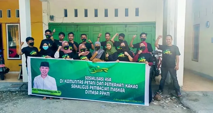 Tak Hanya Beri Edukasi ke Petani dan Nelayan, Relawan ASR Juga Rutin Sosialisasi Prokes Covid-19