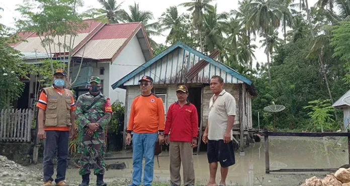 Hujan Lebat, Puluhan Rumah di Muna Timur Terendam Banjir