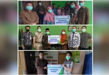 BPJamsostek Beri Sembako dan Masker di 3 Kabupaten/Kota di Sultra BPJamsostek Beri Sembako dan Masker di 3 Kabupaten/Kota di Sultra