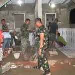 Satgas TMMD Kerja Lembur Bangun Masjid di Desa Aere Koltim Satgas TMMD Kerja Lembur Bangun Masjid di Desa Aere Koltim